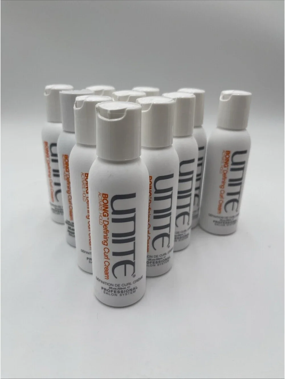 UNITE Boing Curl Defining Curl Cream 2.Oz Each Set Of 10